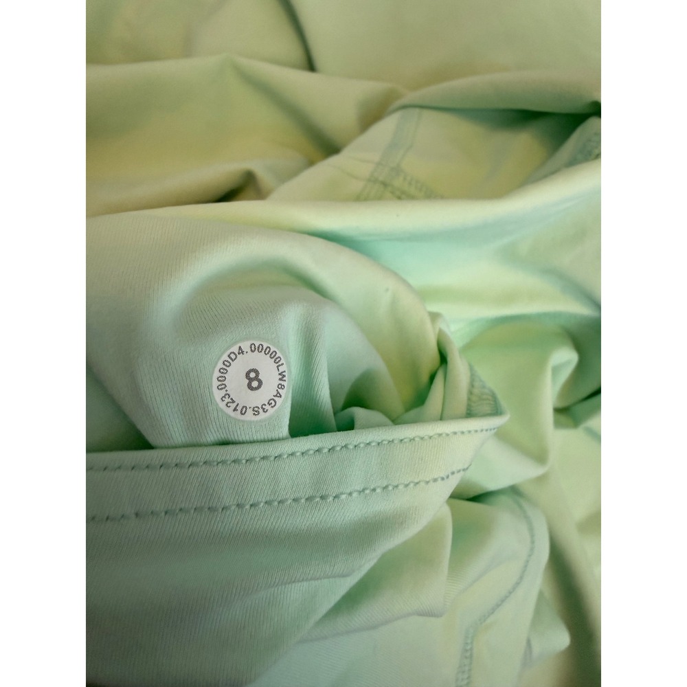 Lululemon Peek Pleat High-Rise Tennis Skirt Mint Moment Size 8 - Picture 9 of 14